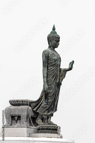 Obraz na płótnie Pang Leela Buddha statue at Phutthamonthon park, Phutthamonthon District Nakhon