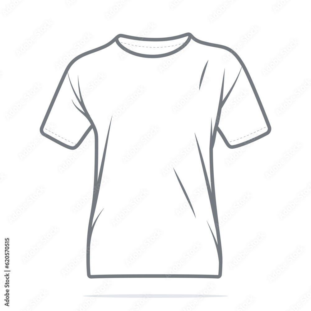 Naklejka premium Cartoon shirt vector illustration design 