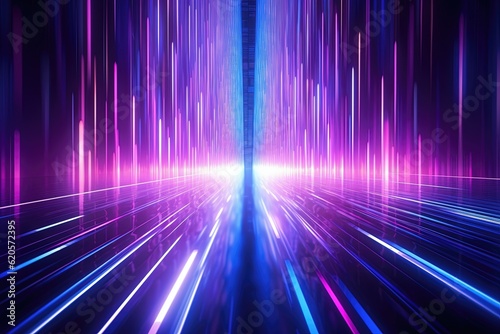 abstract futuristic background with pink blue purple glowing neon moving high speed wave lines honeycomb and bokeh lights. Data transfer concept Fantastic wallpaper