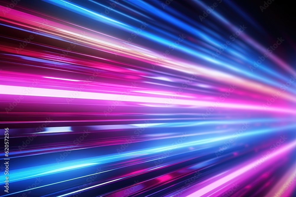 abstract futuristic background with pink blue purple glowing neon moving high speed wave lines honeycomb and bokeh lights. Data transfer concept Fantastic wallpaper