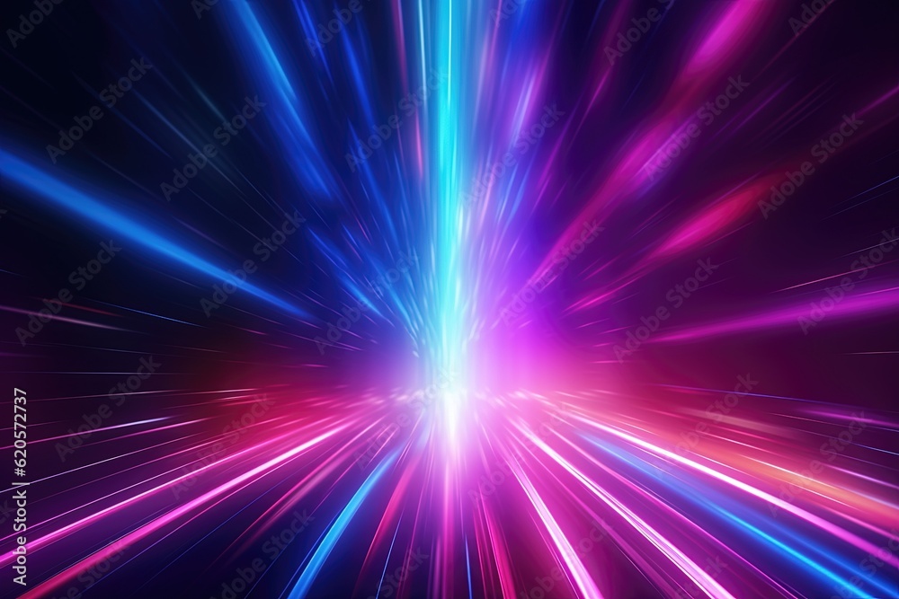 abstract futuristic background with pink blue purple glowing neon moving high speed wave lines honeycomb and bokeh lights. Data transfer concept Fantastic wallpaper