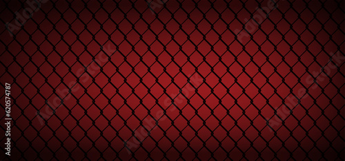 Steel wire chain, line fence. Chainlink fence. Safety fence pattern. Seamless chain link fence. Wire mesh steel icon. Grid metal chain-link. Metallic wired fence