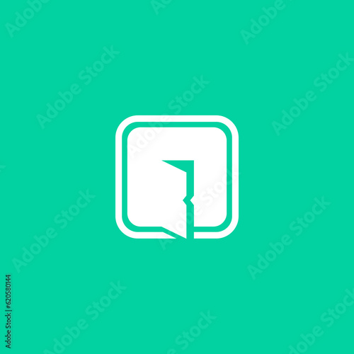 B Door Logo Design, Vector Initial Letter Logo, Initial B Logo