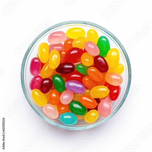 A Bowl of Jelly Beans Isola...