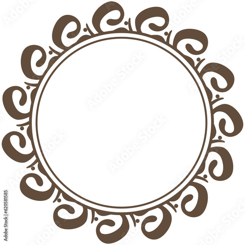 frame with ornament