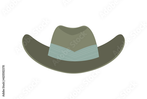 Slouch hat Australia culture headdress traditional cap illustration artwork