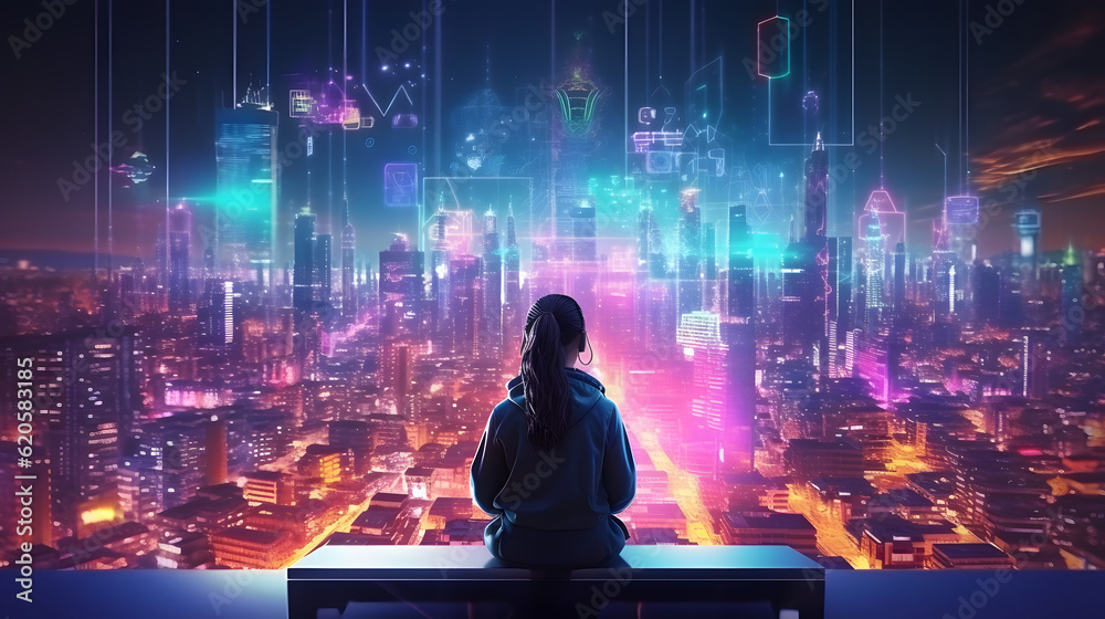 Code City: Cyberpunk Hacker Unleashed
