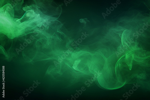 green smoke pattern background