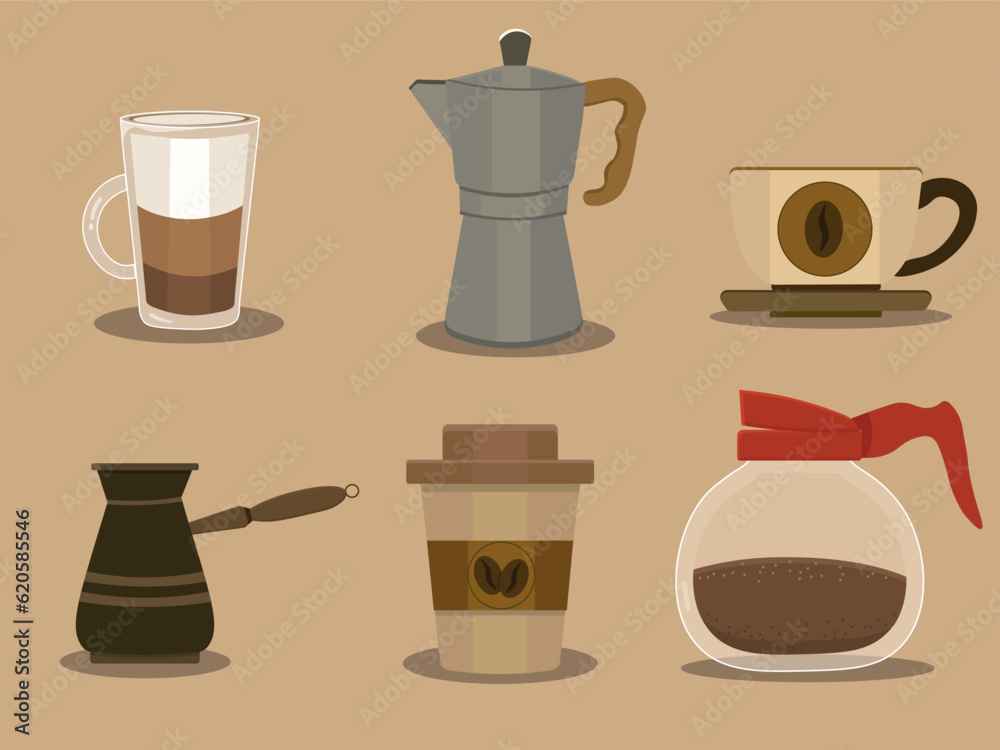 Coffee elements Coffee elements