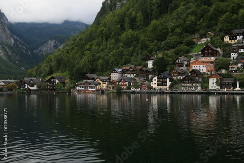 Mountain-Enveloped Lakeside Hamlet in Austria