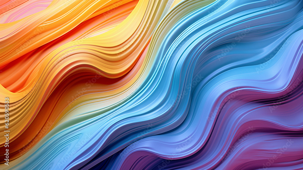 abstract colorful background with waves, AI generated. abstract colorful background with waves, AI generated.
