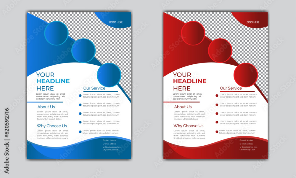 Creative Corporate & Business Flyer Brochure Template Design