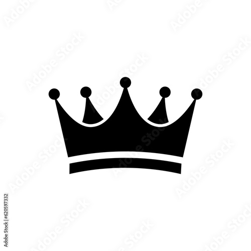 crown flat style vector icon