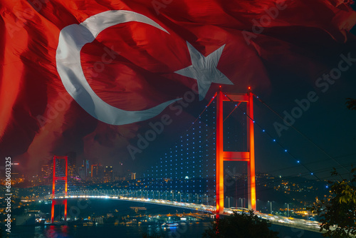 15 temmuz or 15th july democracy day of Turkiye concept photo