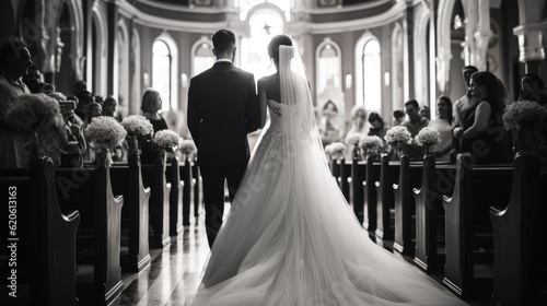 bride and groom at the wedding