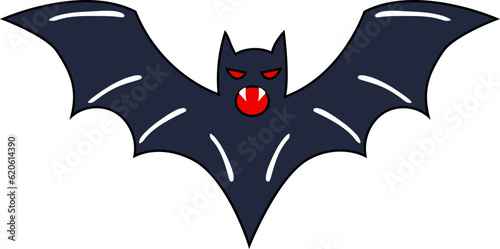 Halloween Bat Horror Icon