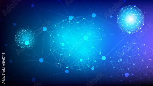 Abstract technological background with various technological elements. Structure pattern technology backdrop. Vector illustration
