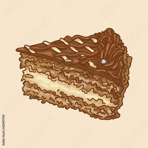 Kyiv Cake (Kyivski tort). The most popular Ukrainian dishes.