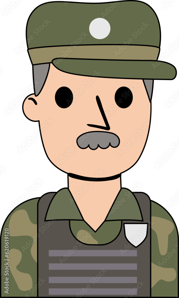 Military Security decorative design element for website, presentation, flyer, brochure, printing, application. illustration style Military Security decorative design element for website, presentation, flyer, brochure, printing, application. illustration style