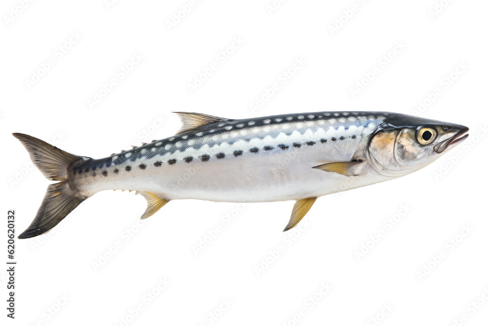 Atlantic mackerel fish isolated on a transparent background. Atlantic mackerel fish isolated on a transparent background.