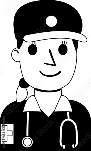 Nurse military Soldier and Military Forces Icon