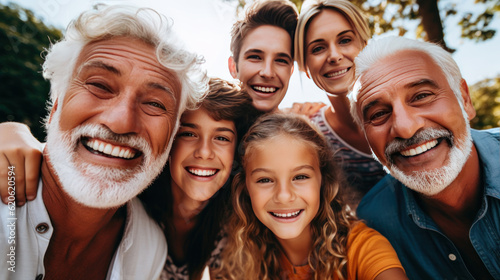 Family Selfie Generative Ai