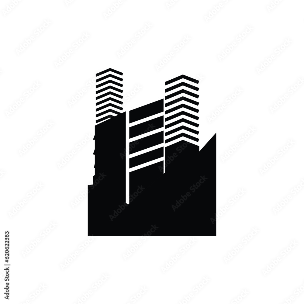 Fototapeta premium building logo icon