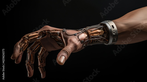 Advanced prosthetic and bionic technology that allows people to replace or enhance their physical body parts