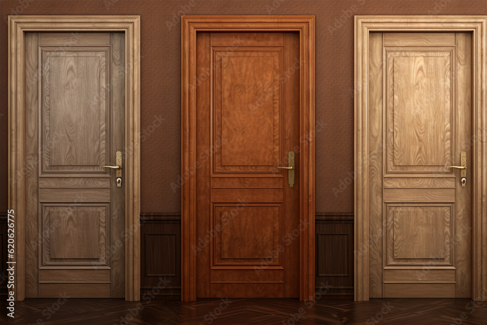 various kinds of cool and environmentally friendly doors
