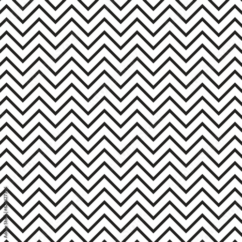 abstract geometric black wave line horizontal pattern art.