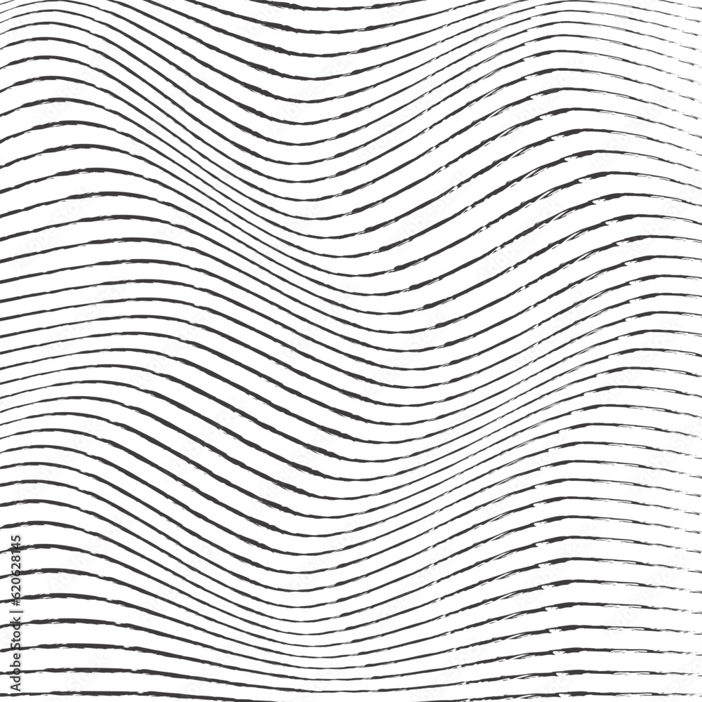 abstract geometric black brush wave line pattern. abstract geometric black brush wave line pattern.