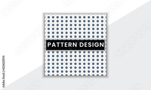 Colorful And Unique Pattern Design Template With Minimal Shape And Vector Background