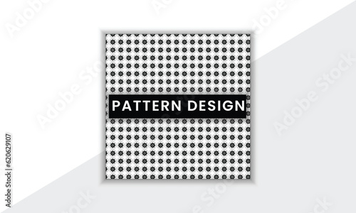 Colorful And Unique Pattern Design Template With Minimal Shape And Vector Background