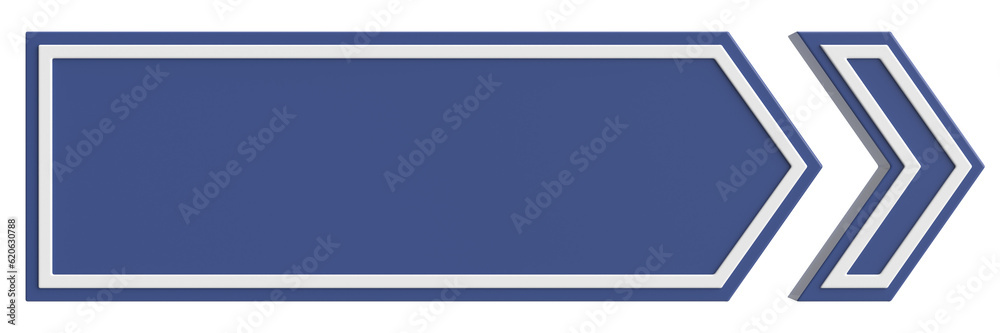 Fototapeta premium Next button. Continue button. 3D illustration.