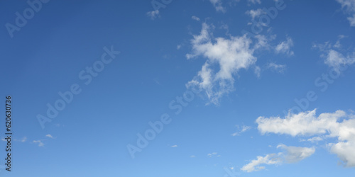 Bright sky with white clouds with blue sky background. © เลิศลักษณ์ ทิพชัย