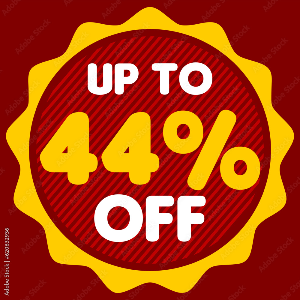 Explosive Discounts: Up to 44% off Vector Illustration Explosive Discounts: Up to 44% off Vector Illustration