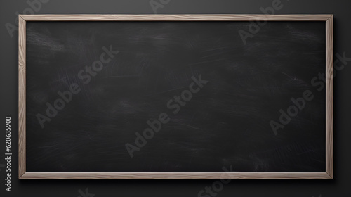 Empty black chalkboard textured with copy space for advertising, quotes or display product.
