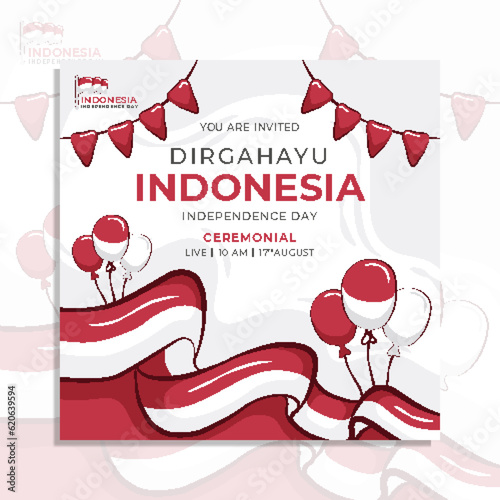 Indonesia Independence Day Template