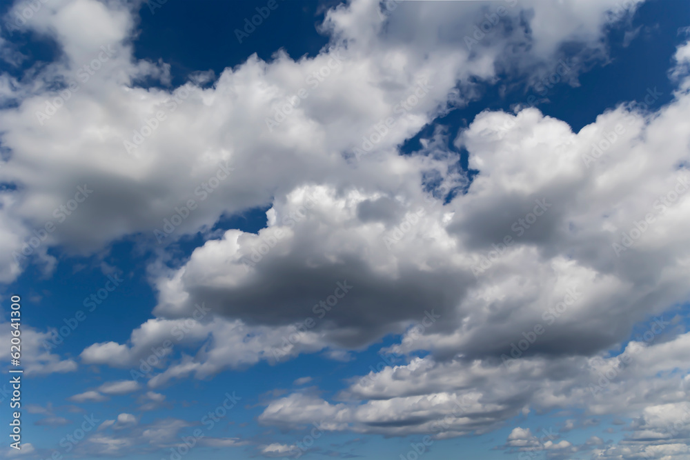 Blue sky and puffy clouds over the Atlantic Ocean in the South America area
Blue sky and puffy clouds over the Atlantic Ocean in the South America area
