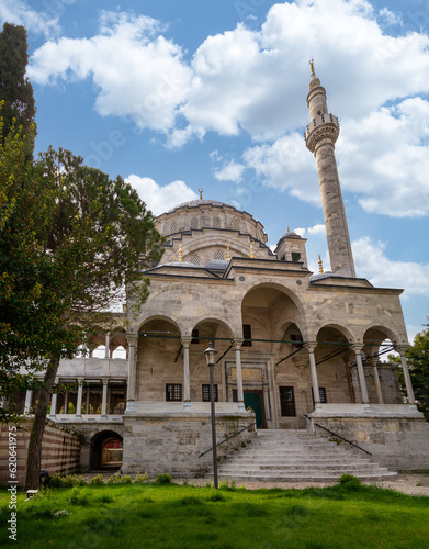 Ayazma Mosque, or Ayazma Camii, an Ottoman Baroque style mosque located in the district of Uskudar, Istanbul, Turkey, on the Asian side of Bosphorus Strait
