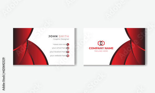  Modern business card design, double sided business card design template, corporate business card template, personal business card layout, 