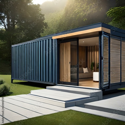 entrance to the house