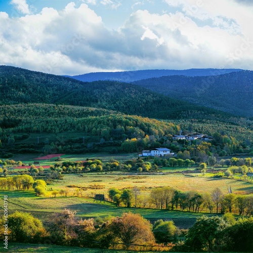 landscape in the mountains