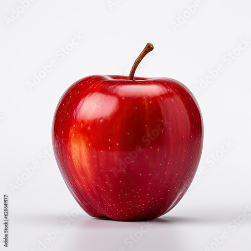 Apple on a white background