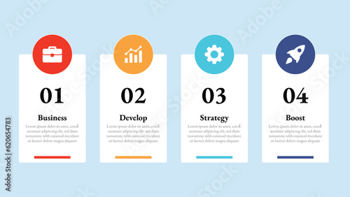 Infographic presentation template fully editable
