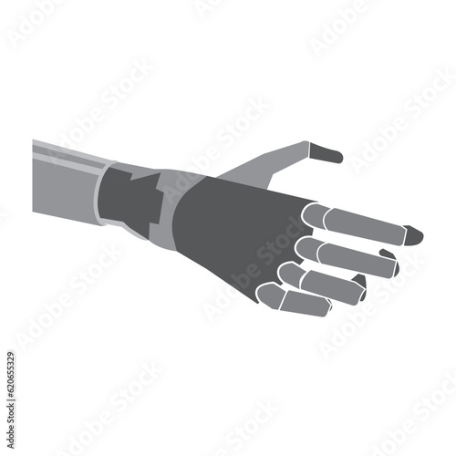 Robot hand icon