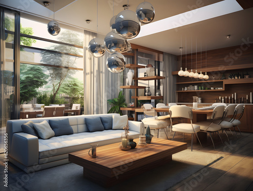 Interior Of Modern Living Room