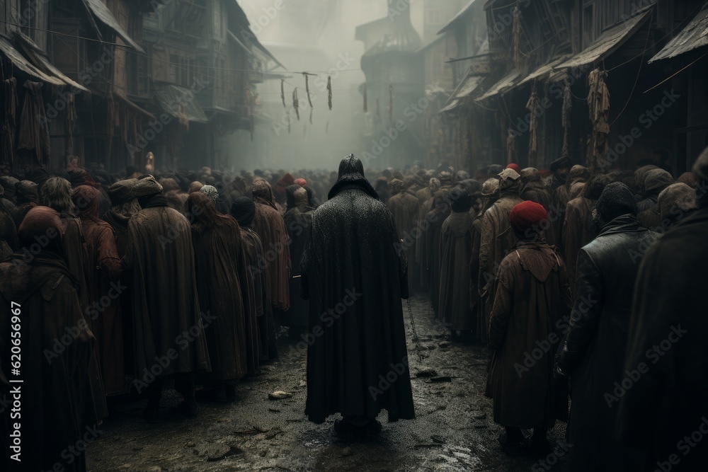 Cinematic urban crowd: A grand and captivating scene of a bustling crowd in the streets, invoking a cinematic experience with its scale, energy, and dynamic atmosphere. Generative AI Cinematic urban crowd: A grand and captivating scene of a bustling crowd in the streets, invoking a cinematic experience with its scale, energy, and dynamic atmosphere. Generative AI