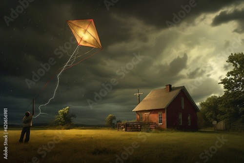 Electrifying Discovery: Iconic Kite Experiment Unleashed