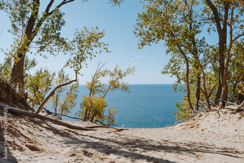 Walk to Lake Michigan